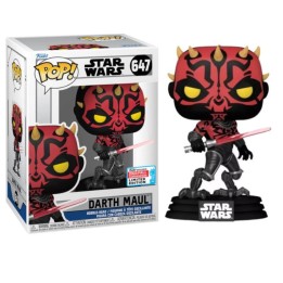 Figura Funko Pop Darth Maul 647 - Star Wars - 2023 Fall Convention Limited Edition