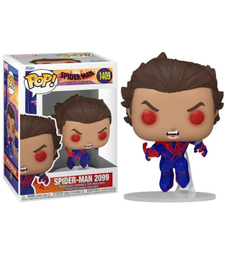 Figura Funko Pop Spider-Man 2099 1409 - Spider-Man: Across the Spider-Verse - Miguel O'Hara Desenmascarado