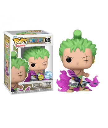 Figura Funko Pop Zoro (Enma) 1288 - One Piece - Espadachín del Estilo de Tres Espadas
