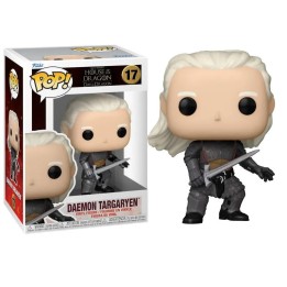 Figura Funko Pop Daemon Targaryen 17 - La Casa del Dragón - El Príncipe Canalla en Armadura de Combate