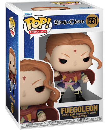Figura Funko Pop Fuegoleon 1551 - Black Clover - Anime Coleccionable
