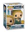 Figura Funko Pop Ladybug 1292 - Bullet Train - Exclusiva Versión Chase con Maletín