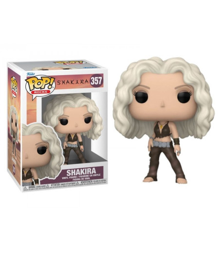 Figura Funko Pop Shakira 357 - Laundry Service - El Brillo de Whenever, Wherever