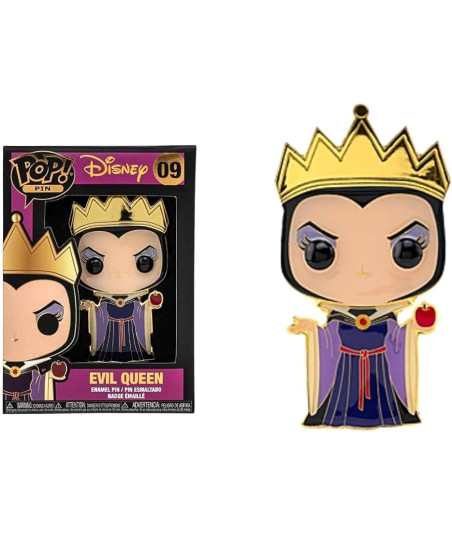 Figura Funko Pop Pin Evil Queen - Disney Blancanieves - La Villana más Vanidosa y Poderosa