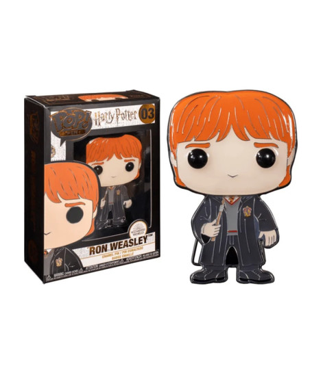 Figura Funko Pop Pin Ron Weasley 03 - Harry Potter - El Mejor Amigo del Niño que Vivió