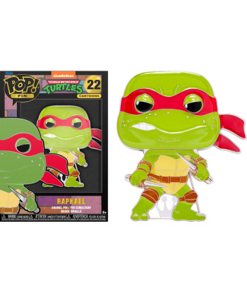 Figura Funko Pop Pin Raphael 22 - Teenage Mutant Ninja Turtles - La Tortuga Ninja más Rebelde