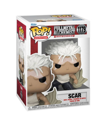 Figura Funko Pop Scar 1179 - Fullmetal Alchemist: Brotherhood - Alquimista de Ishval