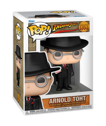 Figura Funko Pop Arnold Toht 1353 - Indiana Jones En Busca del Arca Perdida - Detalle Mano Quemada