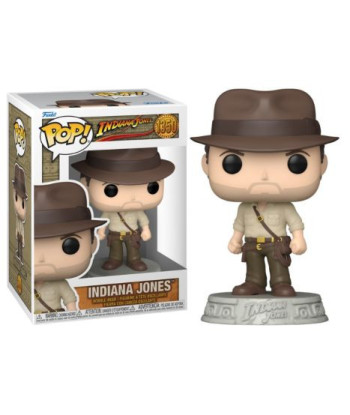 Figura Funko Pop Indiana Jones 1350 - Indiana Jones En Busca del Arca Perdida - Estilo Clásico con Látigo al Cinto