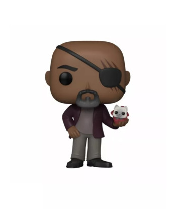 Figura Funko Pop Nick Fury 1253 - Marvel The Marvels - El Director de S.A.B.E.R. con Flerken