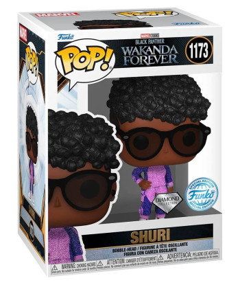 Figura Funko Pop Shuri 1173 - Marvel Black Panther Wakanda Forever - Edición Especial Diamond