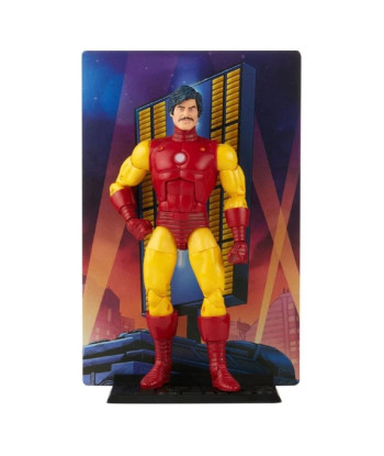 Figura Hasbro Iron Man 20th Anniversary - Marvel Legends Series - ¡El Vengador Dorado Original! 15cm