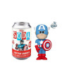 Figura Funko Soda Capitán América - Marvel - El Centinela de la Libertad en su Versión más Refrescante