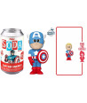 Figura Funko Soda Capitán América - Marvel - El Centinela de la Libertad en su Versión más Refrescante