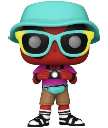 Figura Funko Pop Tourist Deadpool 1345 - Marvel Deadpool - El Turista más Irreverente