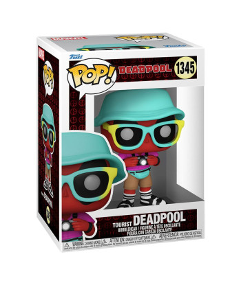 Figura Funko Pop Tourist Deadpool 1345 - Marvel Deadpool - El Turista más Irreverente