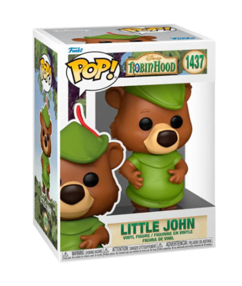 Figura Funko Pop Little John 1437 - Disney Robin Hood - El Leal Compañero de Sherwood