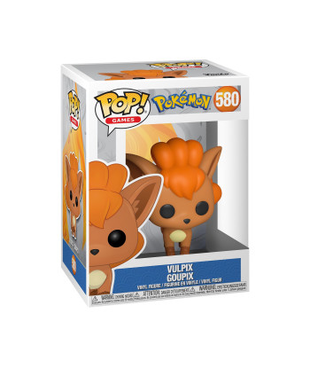 Figura Funko Pop Vulpix 580 - Pokémon - La Belleza de Tipo Fuego más Elegante