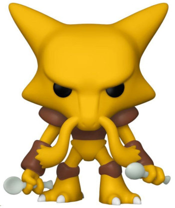 Figura Funko Pop Alakazam 855 - Pokémon - El Maestro de los Poderes Psíquicos con sus Cucharas de Plata