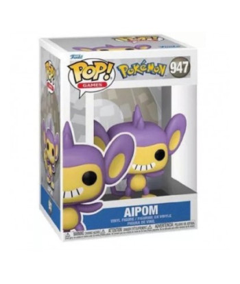Figura Funko Pop Aipom 947 - Pokémon - El Mono más Juguetón con su Cola de Tres Dedos