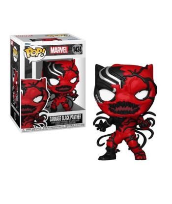 Figura Funko Pop Carnage Black Panther 1434 - Marvel Comics - Fusión Simbionte Letal