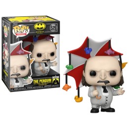 Figura Funko Pop The Penguin 529 - DC Batman Returns - El Villano con Paraguas de Feria