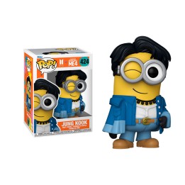 Figura Funko Pop Jung Kook 424 - BTS x Minions - Gru 4: Mi villano favorito - ¡El Guiño más Irresistible!