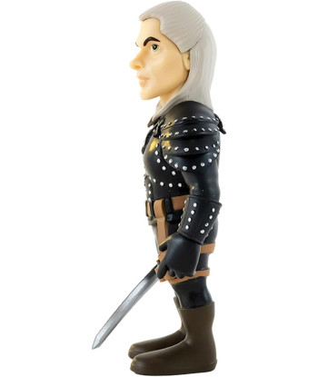 Figura Minix Geralt of Rivia - The Witcher - El Lobo Blanco de la Escuela del Lobo 12cm