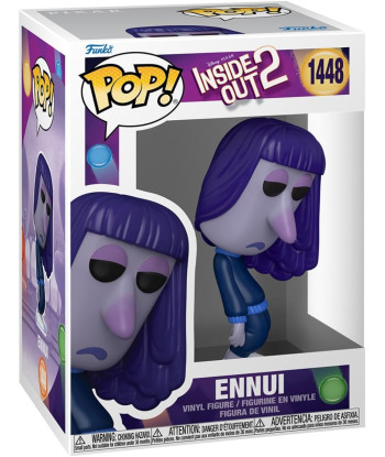 Figura Funko Pop Ennui 1448 - Disney Inside Out 2 - La Nueva Emoción más Apática y Sofisticada