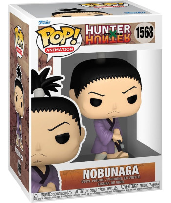 Figura Funko Pop Nobunaga 1568 - Hunter x Hunter - Brigada Fantasma Coleccionable