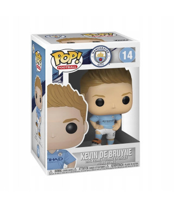 Figura Funko Pop Kevin De Bruyne 14 - Manchester City - El Maestro del Centro del Campo