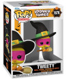 Figura Funko Pop Tweety 1676 - Looney Tunes - Piolín Bruja sobre su Escoba