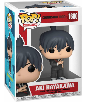 Figura Funko Pop Aki Hayakawa 1680 - Chainsaw Man - Anime Coleccionable
