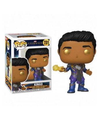Figura Funko Pop Kingo 731 - Marvel Eternals - El Guerrero que Proyecta Energía Cósmica
