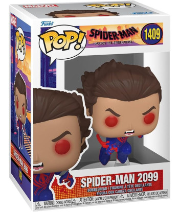 Figura Funko Pop Spider-Man 2099 1409 - Spider-Man: Across the Spider-Verse - Miguel O'Hara Desenmascarado