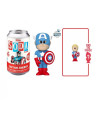 Figura Funko Soda Capitán América - Marvel - El Centinela de la Libertad en su Versión más Refrescante
