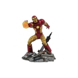 Figura Diamond Select Marvel Comic Gallery Iron Man Mark XV - Diorama - ¡Justicia de Vanguardia Stark! 23cm