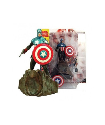 Figura Diamond Select Captain America (Bucky Barnes) - Marvel Select - ¡El Nuevo Centinela de la Libertad! 18cm