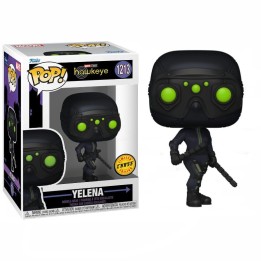 Figura Funko Pop Yelena 1213 - Marvel Hawkeye - Versión Chase con Máscara Táctica