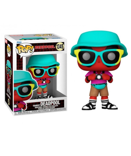 Figura Funko Pop Tourist Deadpool 1345 - Marvel Deadpool - El Turista más Irreverente