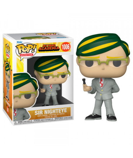 Figura Funko Pop Sir Nighteye 1006 - My Hero Academia - Héroe Profesional