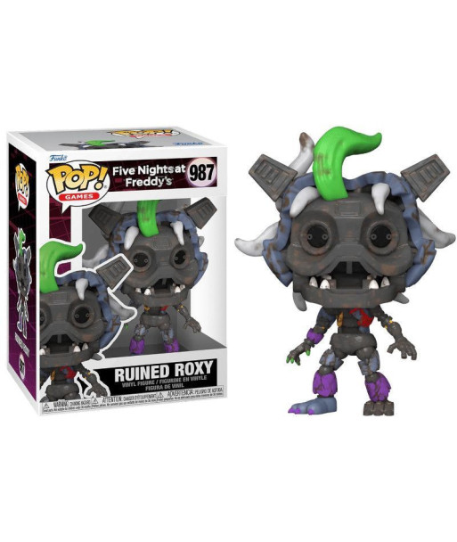 Figura Funko Pop Ruined Roxy 987 - Five Nights at Freddy's - Roxanne Wolf Desmantelada