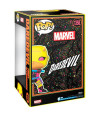 Figura Funko Pop Daredevil First Appearance 1358 - Marvel - Jumbo Blacklight El Vigilante Neón