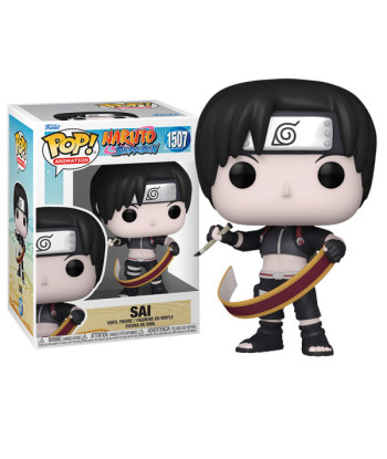 Figura Funko Pop Sai 1507 - Naruto Shippuden - Coleccionable Ninja con Pergamino