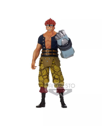 Figura Banpresto DXF The Grandline Men One Piece 17cm - Eustass Kid - Capitán de los Piratas de Kid