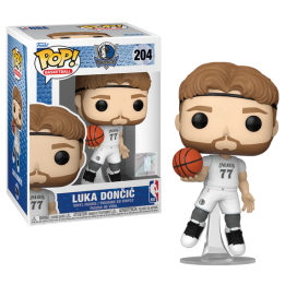 Figura Funko Pop Luka Doncic 204 - NBA: Dallas Mavericks - El Genio de la Pista Esloveno