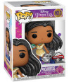 Figura Funko Pop Pocahontas con Meeko 1017 - Disney Pocahontas - Diamond Collection Edición Especial Brillos