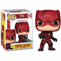 Figura Funko Pop Barry Allen 1336 - The Flash - El Corredor Escarlata en su Traje Prototipo