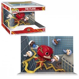 Figura Funko Pop The Flash Moment 1349 - DC The Flash - El Rescate de Bebés más Veloz
