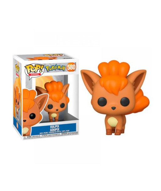 Figura Funko Pop Vulpix 580 - Pokémon - La Belleza de Tipo Fuego más Elegante